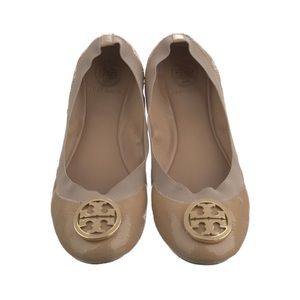TORY BURCH Patent Leather Ballet Flats shoes